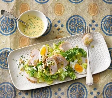 schnelle kueche lattichsalat mit ei und poulet 011118